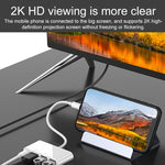 75216 4 in 1 8핀 to HDMI + 8핀 충전 + 2 USB 포트 HD 비디오 컨버터, 75216