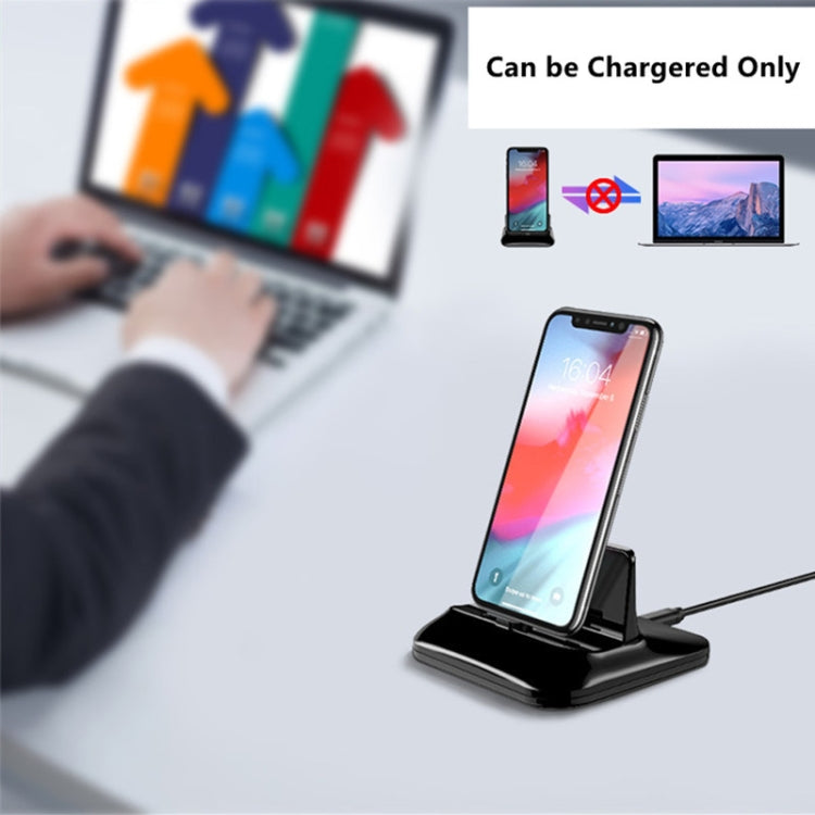 XBX-02 3 in 1 8핀 + USB-C / 타입-C + 마이크로 USB 플러그 자석 충전 베이스, XBX-02