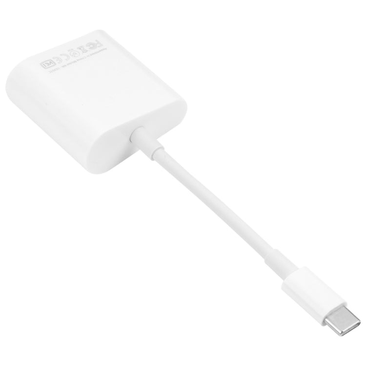 NK-1035 TC 2-in-1 USB-C / Type-C 수컷 to 이더넷 + Type-C 전원 암컷 어댑터, NK-1035 TC