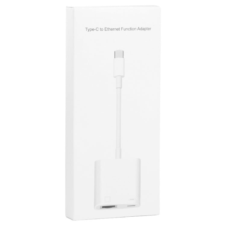 NK-1035 TC 2-in-1 USB-C / Type-C 수컷 to 이더넷 + Type-C 전원 암컷 어댑터, NK-1035 TC