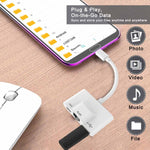 3-in-1 USB-C / Type-C 수컷 to USB + 100M RJ45 이더넷 + Type-C 전원 암컷 어댑터, 3-in-1