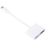 USB-C/타입-C to HDMI+USB-C/타입-C 비디오 컨버터, 타입-C 4K/30HZ