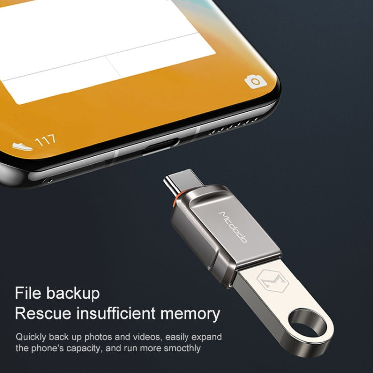 MCDODO USB 3.0 암컷 to USB-C / Type-C 수컷 OTG 변환기 USB 플래시 디스크, USB-C / Type-C