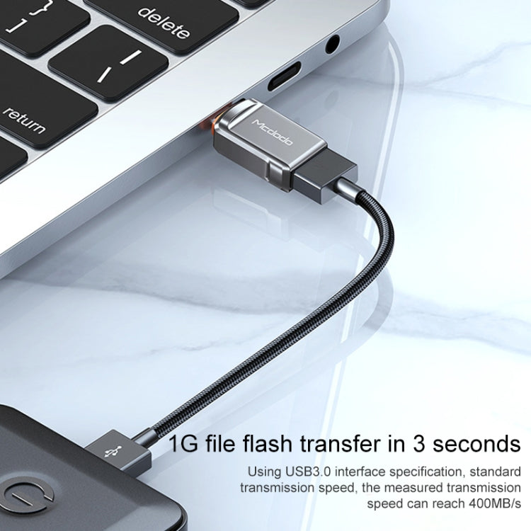MCDODO USB 3.0 암컷 to USB-C / Type-C 수컷 OTG 변환기 USB 플래시 디스크, USB-C / Type-C