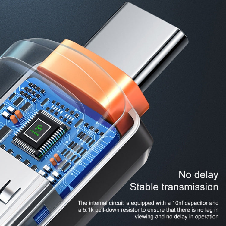 MCDODO USB 3.0 암컷 to USB-C / Type-C 수컷 OTG 변환기 USB 플래시 디스크, USB-C / Type-C