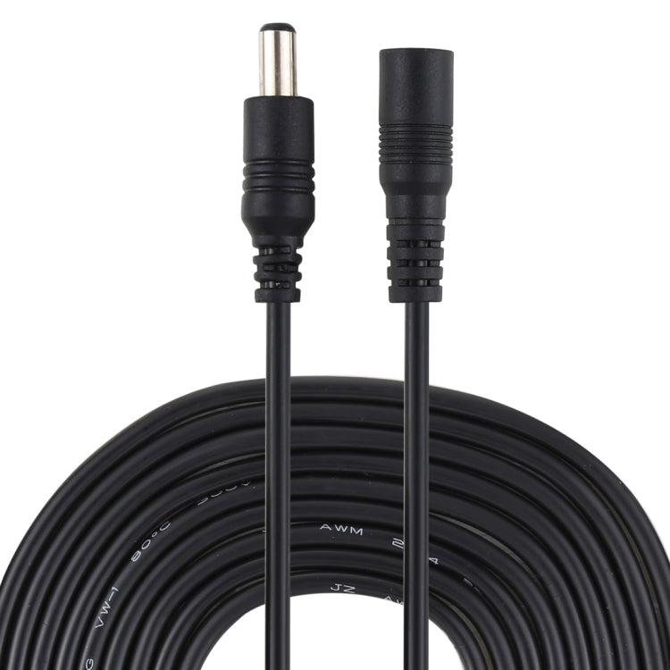 노트북용 2m 22AWG 5.5 x 2.1mm 암컷 to 수컷 DC 전원 공급 플러그 연장 케이블, 2m 5.5 x 2.1mm