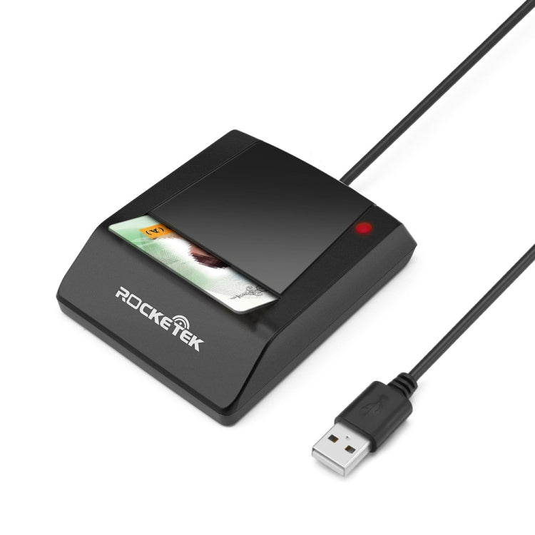 ROCKETEK RT-SCR4 CAC IC SIM 칩 스마트 카드 리더기, RT-SCR4