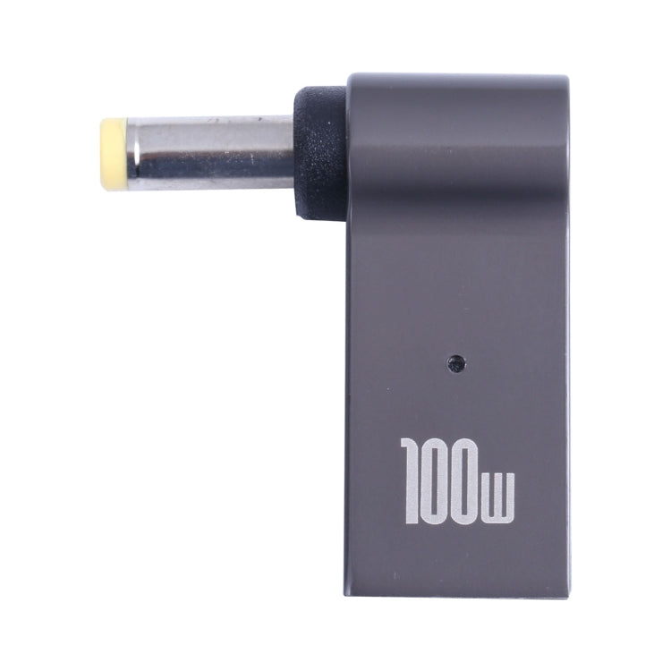100W USB-C / 타입-C 암컷 to DC 4.8x1.7mm 수컷 컴퓨터 충전 어댑터, 타입-C 암컷 to DC 4.8x1.7mm 수컷