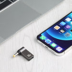 100W USB-C / 타입-C 암컷 to DC 4.8x1.7mm 수컷 컴퓨터 충전 어댑터, 타입-C 암컷 to DC 4.8x1.7mm 수컷