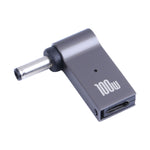 100W USB-C / 타입-C 암컷 to DC 4.5x3.0mm 수컷 컴퓨터 충전 어댑터 Dell용, 타입-C 암컷 to DC 4.5x3.0mm 수컷