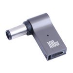 100W USB-C / 타입-C 암컷 to DC 7.4x0.6mm 수컷 컴퓨터 충전 어댑터 HP용, 타입-C 암컷 to DC 7.4x0.6mm 수컷(HP용)