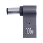 100W USB-C / 타입-C 암컷 to DC 7.4x0.6mm 수컷 컴퓨터 충전 어댑터 HP용, 타입-C 암컷 to DC 7.4x0.6mm 수컷(HP용)