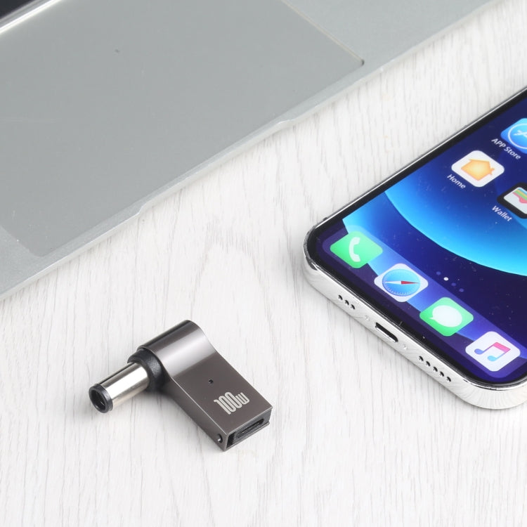 100W USB-C / 타입-C 암컷 to DC 7.4x0.6mm 수컷 컴퓨터 충전 어댑터 HP용, 타입-C 암컷 to DC 7.4x0.6mm 수컷(HP용)