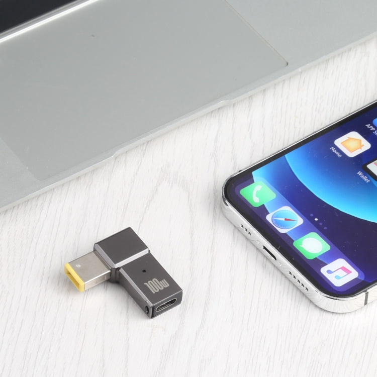 100W USB-C / 타입-C 암-대형 사각형 컴퓨터 충전 어댑터 for Lenovo, 타입-C 암-대형 사각형