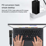 100W USB-C / 타입-C 암-대형 사각형 컴퓨터 충전 어댑터 for Lenovo, 타입-C 암-대형 사각형