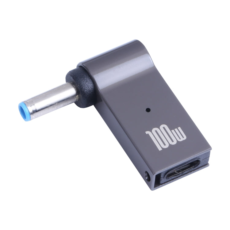 100W USB-C / 타입-C 암-DC 4.5x3.0mm 수 컴퓨터 충전 어댑터 for HP, 타입-C 암-DC 4.5x3.0mm