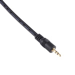 30cm 금속 헤드 3.5mm 수-3핀 XLR CANNON 수 오디오 커넥터 어댑터 케이블, 3.5mm 수