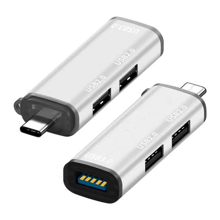 ADS-302C 3-in-1 다기능 타입-C / USB-C 허브 도킹 스테이션, ADS-302C
