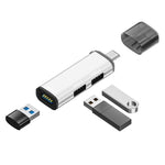 ADS-302C 3-in-1 다기능 타입-C / USB-C 허브 도킹 스테이션, ADS-302C