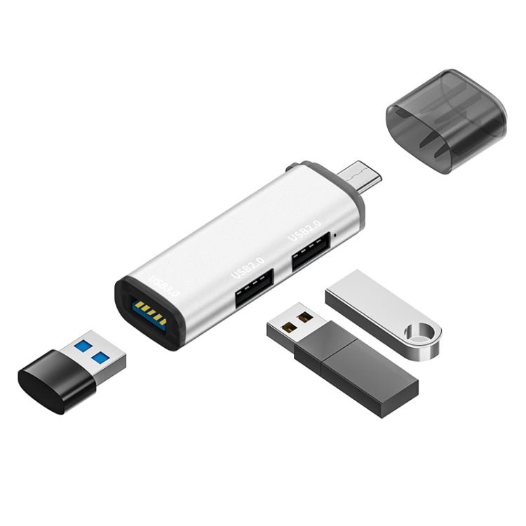 ADS-302C 3-in-1 다기능 타입-C / USB-C 허브 도킹 스테이션, ADS-302C