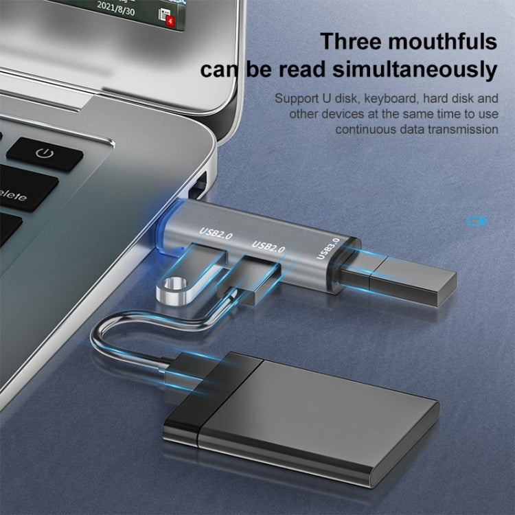 ADS-302C 3-in-1 다기능 타입-C / USB-C 허브 도킹 스테이션, ADS-302C