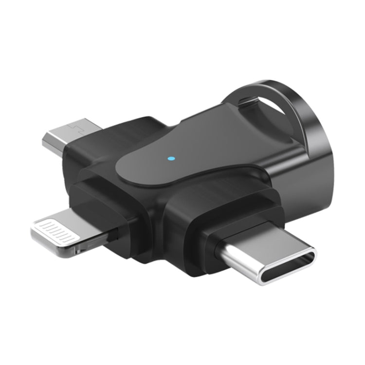 3-in-1 OTG 어댑터, USB to Type-C / 마이크로 USB / 8핀