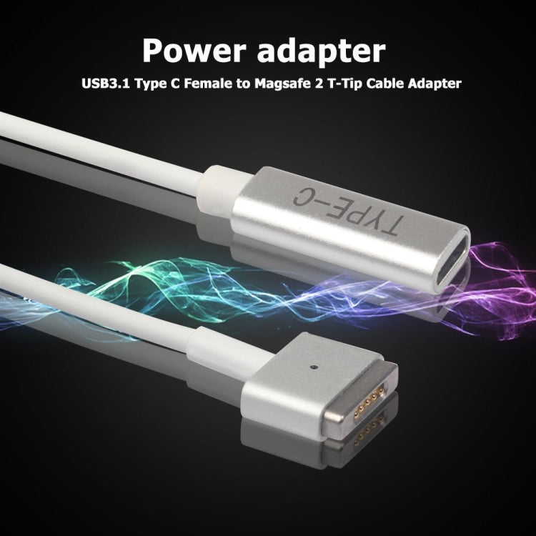5핀 MagSafe 2 (T자형) to USB-C / Type-C PD 충전 어댑터, Type-C to MagSafe 2
