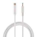 HP USB-C / 타입-C to 7.4 x 0.6mm 노트북 전원 충전 케이블, 케이블 길이 약 1.5m, 타입-C to 7.4 x 0.6mm