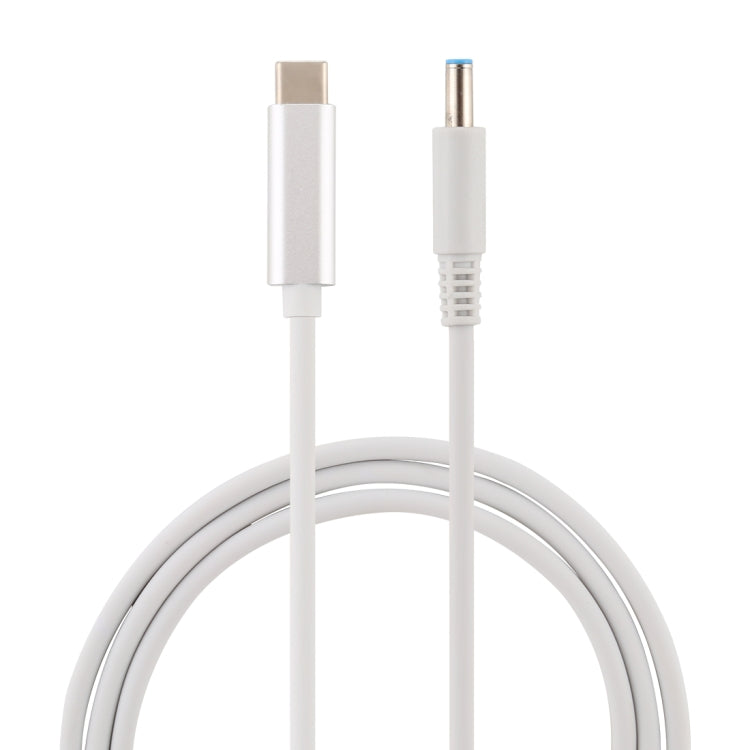 HP USB-C / 타입-C to 7.4 x 0.6mm 노트북 전원 충전 케이블, 케이블 길이 약 1.5m, 타입-C to 7.4 x 0.6mm