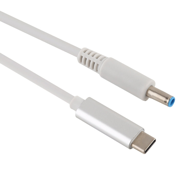HP USB-C / 타입-C to 7.4 x 0.6mm 노트북 전원 충전 케이블, 케이블 길이 약 1.5m, 타입-C to 7.4 x 0.6mm