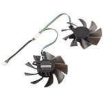 GFY09010E12SPA 4핀 그래픽 카드 쿨링 팬 for Zotac GTX 1070 Mini GTX 1060 6GB GTX1060, 직경: 85mm, 2개 세트, GFY09010E12SPA