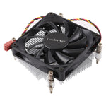 CoolAge 1155-1U DC 12V 2000PRM 30.5cfm 알루미늄 히트싱크 유압 베어링 쿨링 팬, 인텔 1150 1156 1151용 CPU 쿨링 팬, 1155-1U 알루미늄