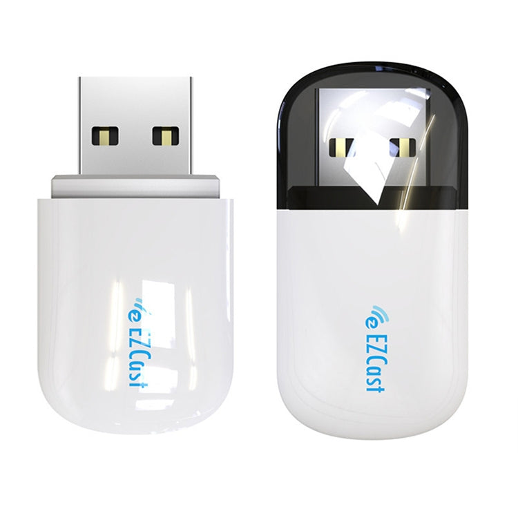 EZCast EZC-5200BS 600Mbps 듀얼 밴드 WiFi + 블루투스 USB 2.0 무선 어댑터
