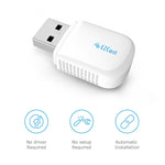 EZCast EZC-5200BS 600Mbps 듀얼 밴드 WiFi + 블루투스 USB 2.0 무선 어댑터