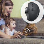 로지텍 MX ERGO S 440DPI 블루투스 + 유니파잉 듀얼 모드 무선 트랙볼 광 마우스, MX ERGO S