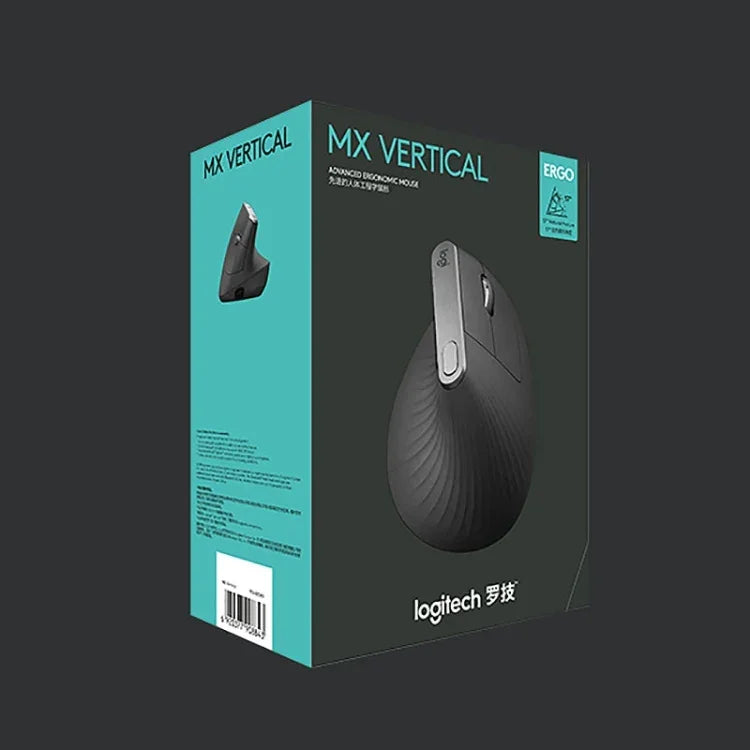 로지텍 MX Vertical 4000DPI USB-C / Type-C + 유니파잉 + 블루투스 3모드 인체공학 무선 수직 광 마우스, MX Vertical