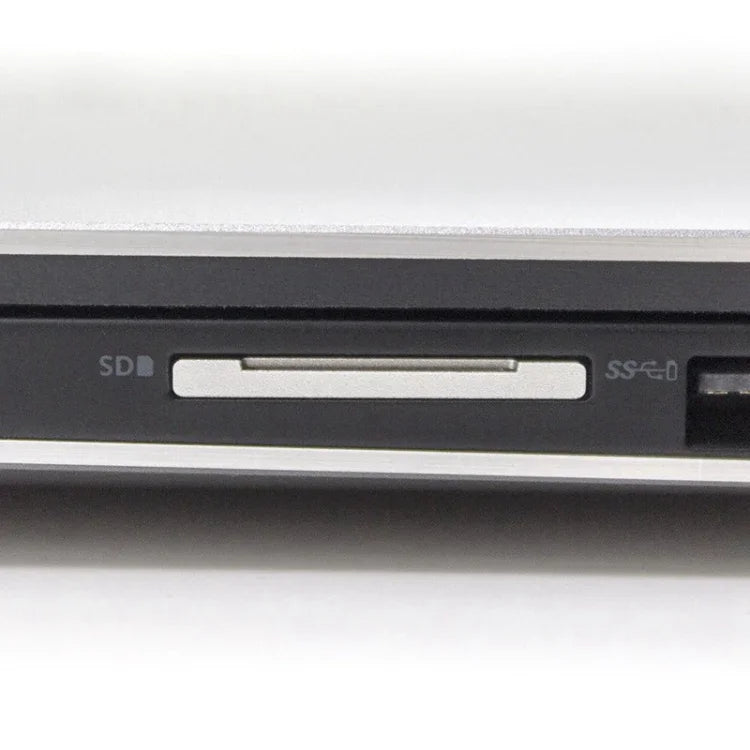 BASEQI Hidden Aluminum Alloy High Speed SD Card Case for Dell XPS 13.3 inch Laptop, For Dell XPS 13.3 inch
