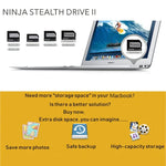 BASEQI 303ASV Hidden Aluminum Alloy SD Card Case for Macbook Pro Retina 13.3 inch Laptops, For Macbook Pro Retina 13.3 inch