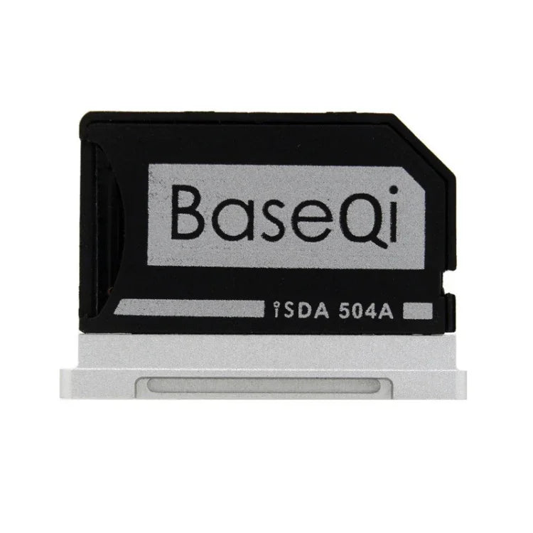 BASEQI 504ASV Hidden Aluminum Alloy SD Card Case for Macbook Pro Retina 15 inch (End of 2013 - Mid-2015) Laptops, For Macbook Pro Retina 15