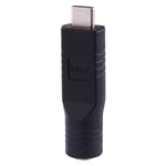 4.0 x 1.7mm 암컷 to USB-C / 타입-C 수컷 플러그 어댑터 커넥터, 4.0 x 1.7mm 암컷