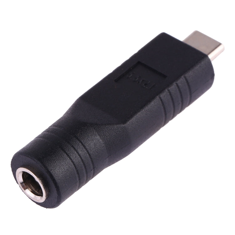 5.5 x 2.1mm 암컷 to USB-C / 타입-C 수컷 플러그 어댑터 커넥터, 5.5 x 2.1mm