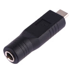 5.5 x 2.1mm 암컷 to USB-C / 타입-C 수컷 플러그 어댑터 커넥터, 5.5 x 2.1mm