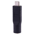 5.5 x 2.1mm 암컷 to USB-C / 타입-C 수컷 플러그 어댑터 커넥터, 5.5 x 2.1mm