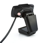 A870C3 480P 웹캠 USB 플러그 컴퓨터 웹 카메라, 소음 흡수 마이크 및 3개 LED 포함, 케이블 길이: 1.4m, A870C3 (오렌지)