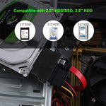 SATA 22핀 암컷 to 슬림라인 SATA 13핀 수컷 어댑터, SATA 22핀 암컷 to SATA 13핀