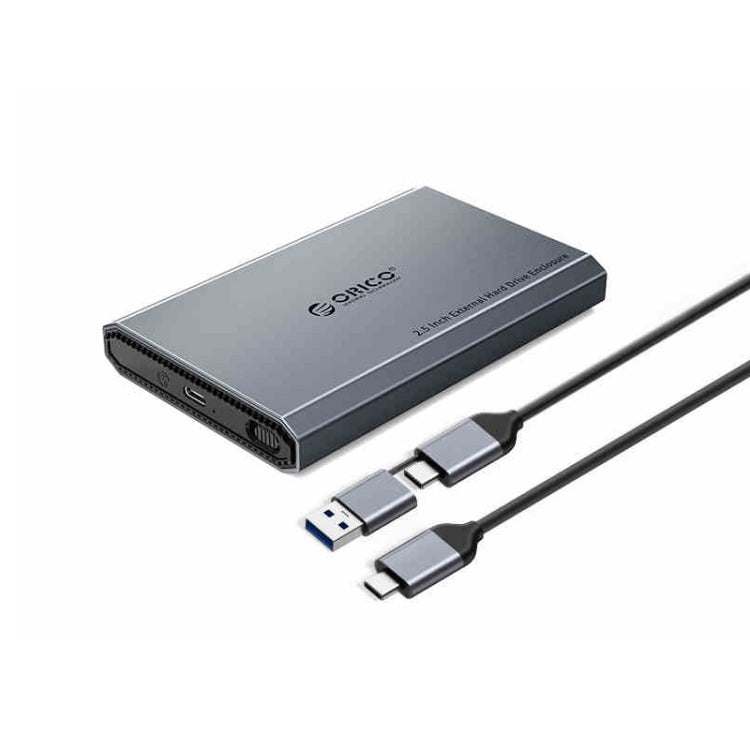 ORICO DD25 C3 2.5 인치 Type-C to Type-C 및 USB 기계식 SSD 인클로저, 지원 용량: 6TB