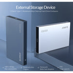 ORICO DD25 C3 2.5 인치 Type-C to Type-C 및 USB 기계식 SSD 인클로저, 지원 용량: 6TB