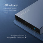 ORICO DD25 C3 2.5 인치 Type-C to Type-C 및 USB 기계식 SSD 인클로저, 지원 용량: 6TB