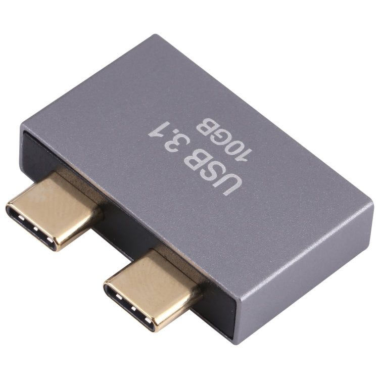 2 x USB 암컷 to 2 x USB-C / Type-C 수컷 어댑터, 2 x USB 암컷 to 2 x Type-C 수컷