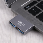 2 x USB 암컷 to 2 x USB-C / Type-C 수컷 어댑터, 2 x USB 암컷 to 2 x Type-C 수컷